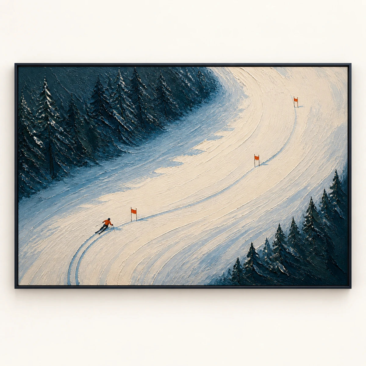 Powder Run Through the Pines