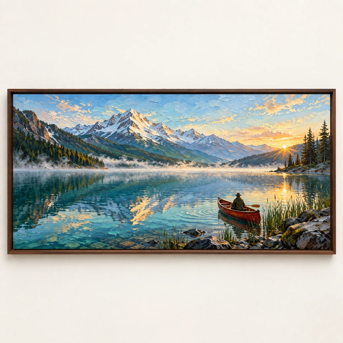 Mountain Lake at First Light