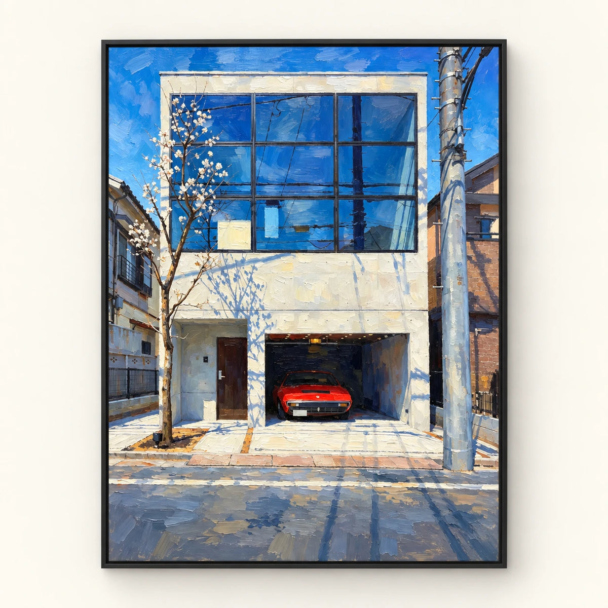 Window in the Blue City