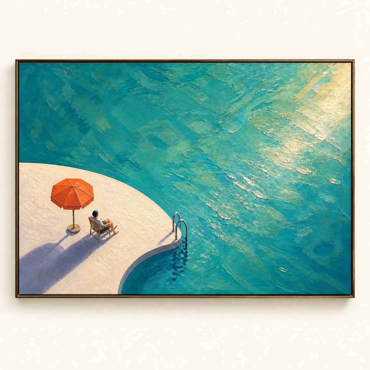 Sunlit Poolside