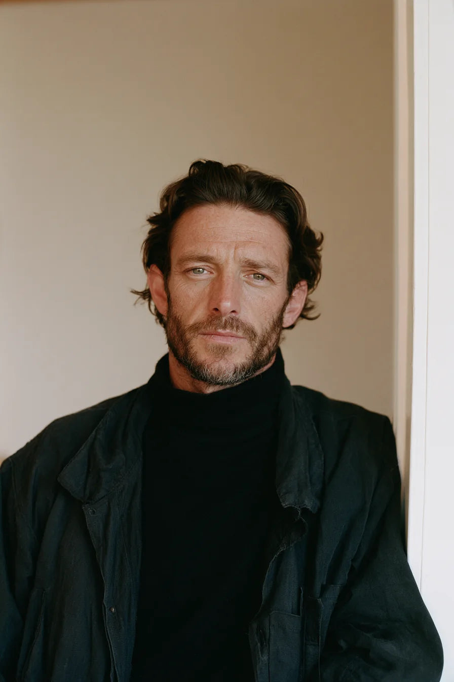 Lucien Ward photographed in natural studio light