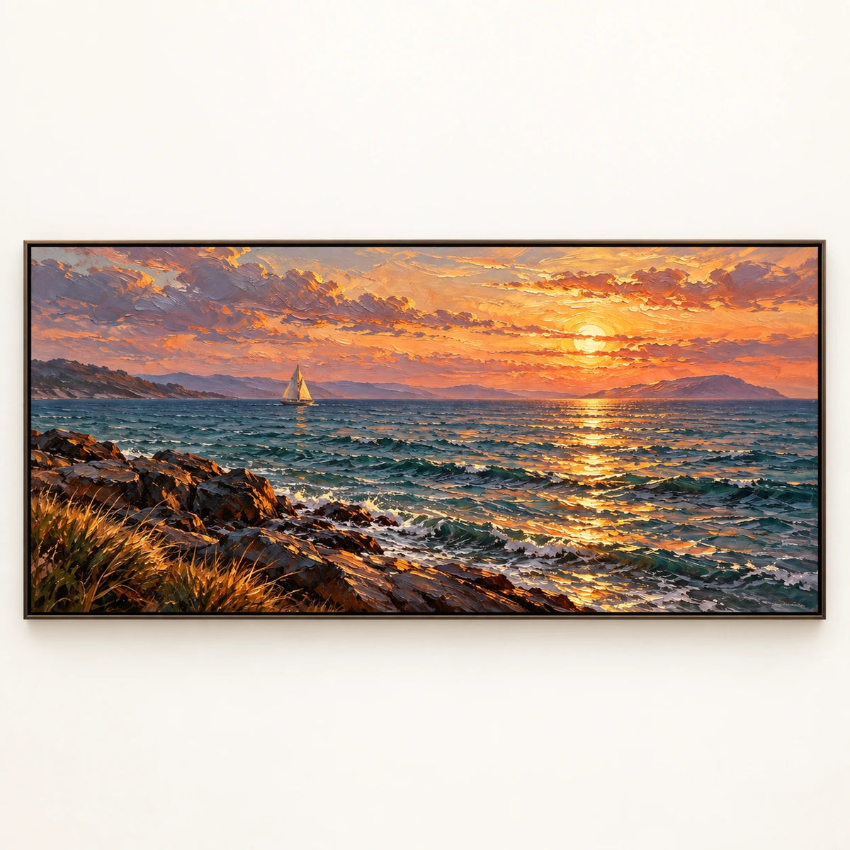 Sunlit Coastal Voyage