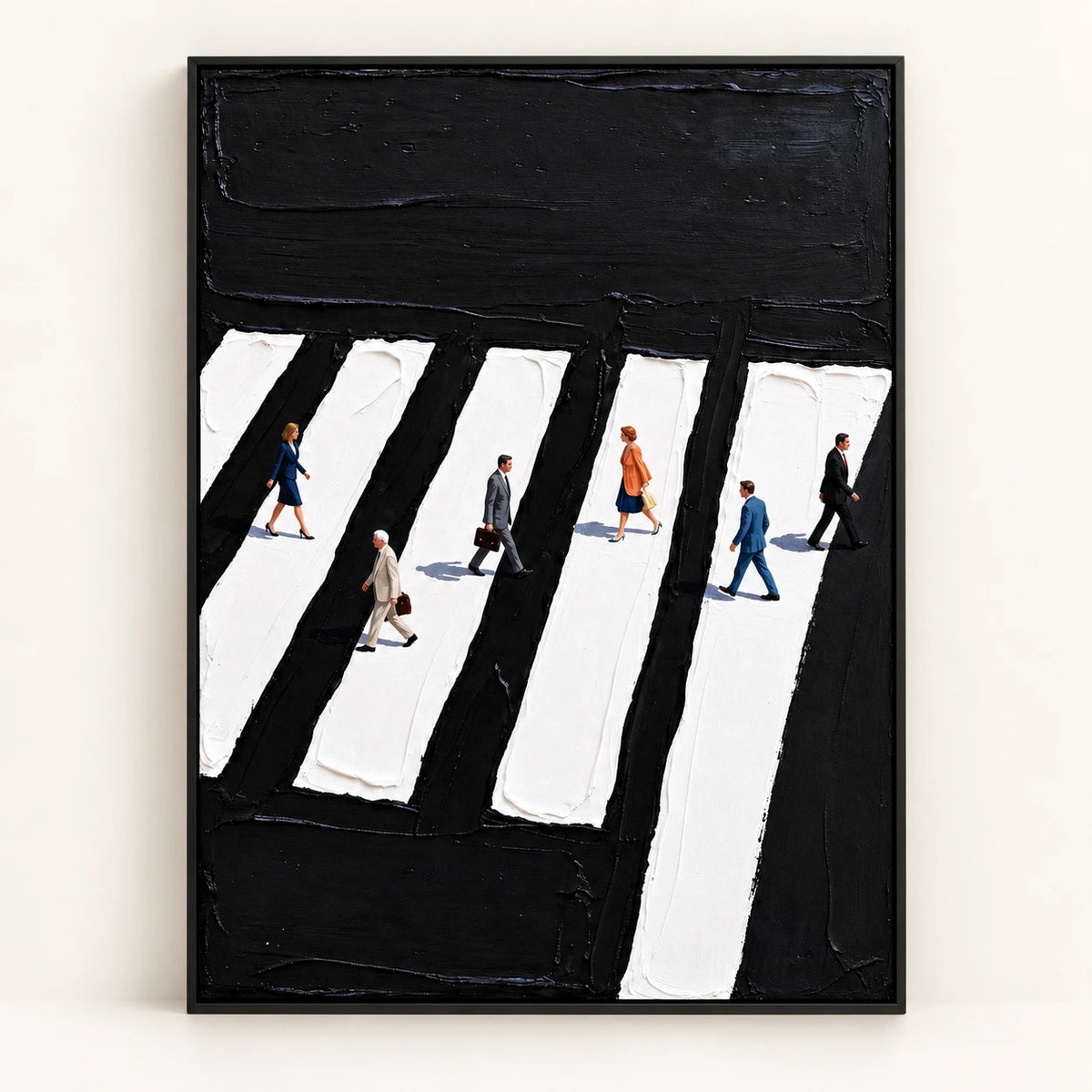 Walking Between the Keys [noon:detail:framed-front]
