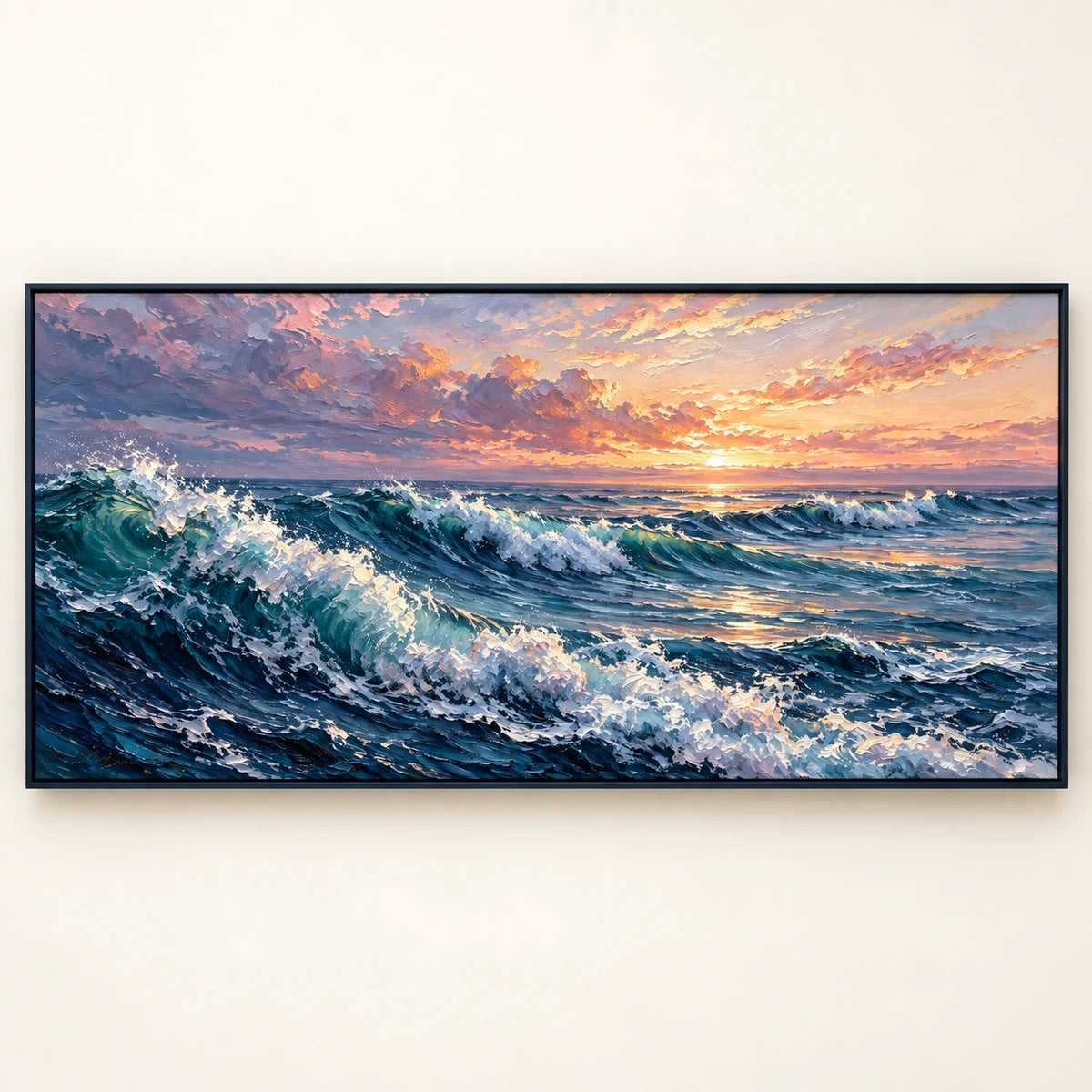 Sunset Breakers [noon:detail:framed-front]