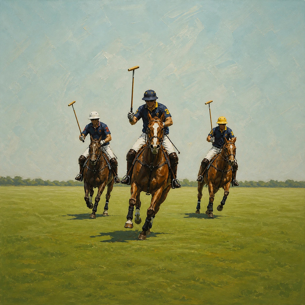 Hand-Painted Artwork | Field in Full Swing [noon:artwork]