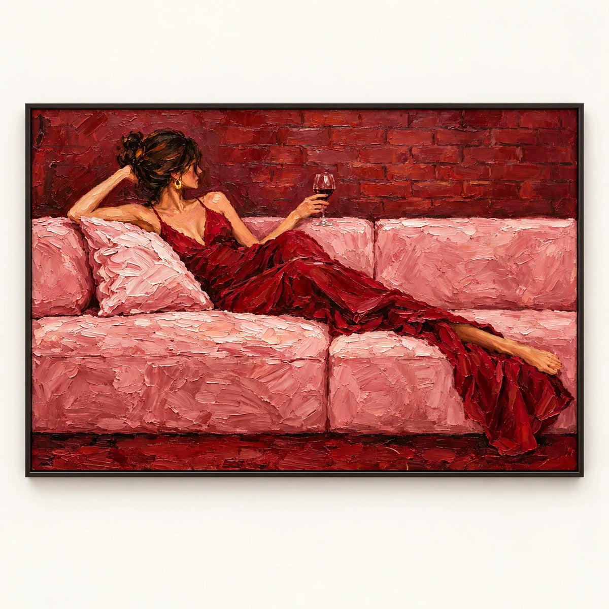 Crimson Pause [noon:detail:framed-front]