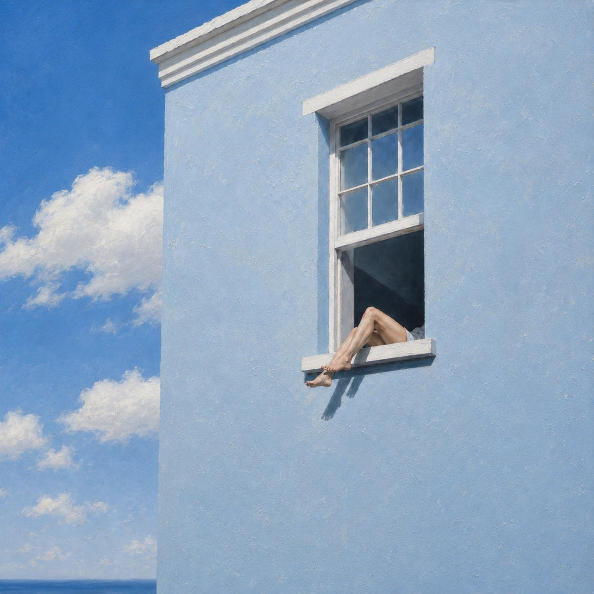 barefoot afternoon, artwork