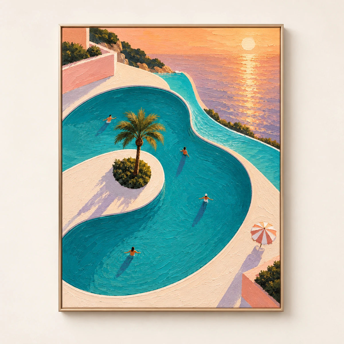 Sunset Pool Drift [noon:detail:framed-front]
