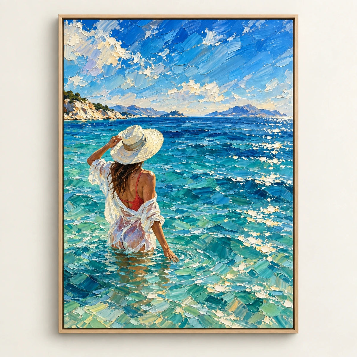 Woman at the Sea