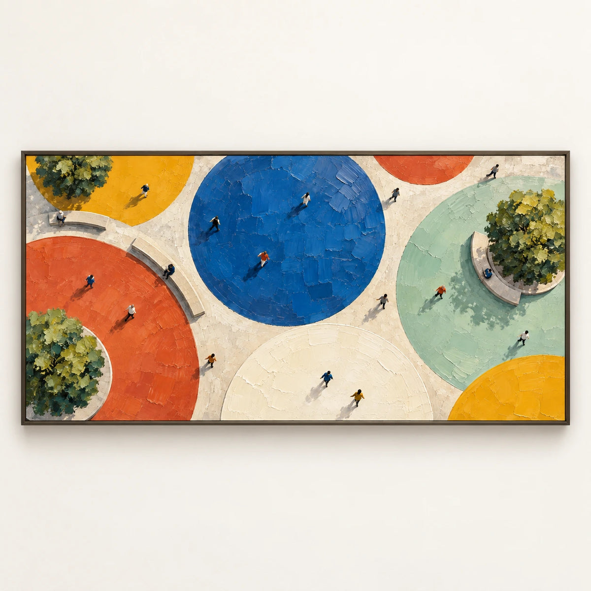 Walking Through Color [noon:detail:framed-front]