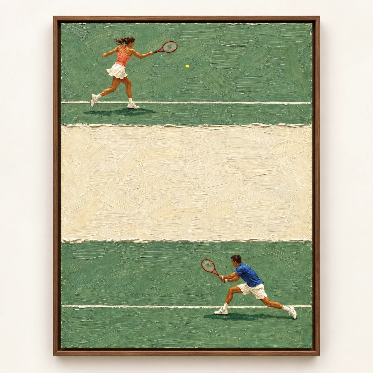 Tennis Court Duel