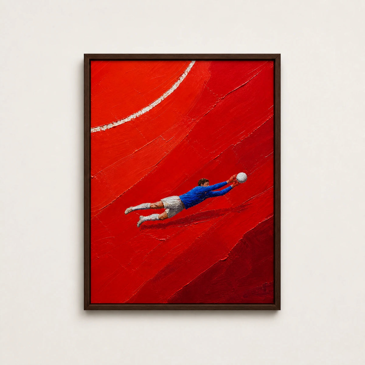 Hand-Painted Artwork | Full Stretch [noon:detail:framed-front]