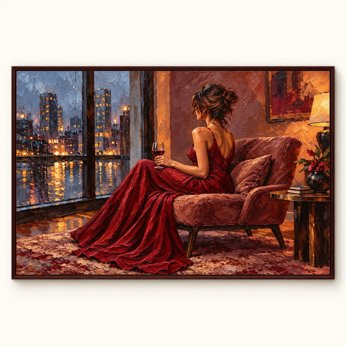 Midnight Wine by the Window