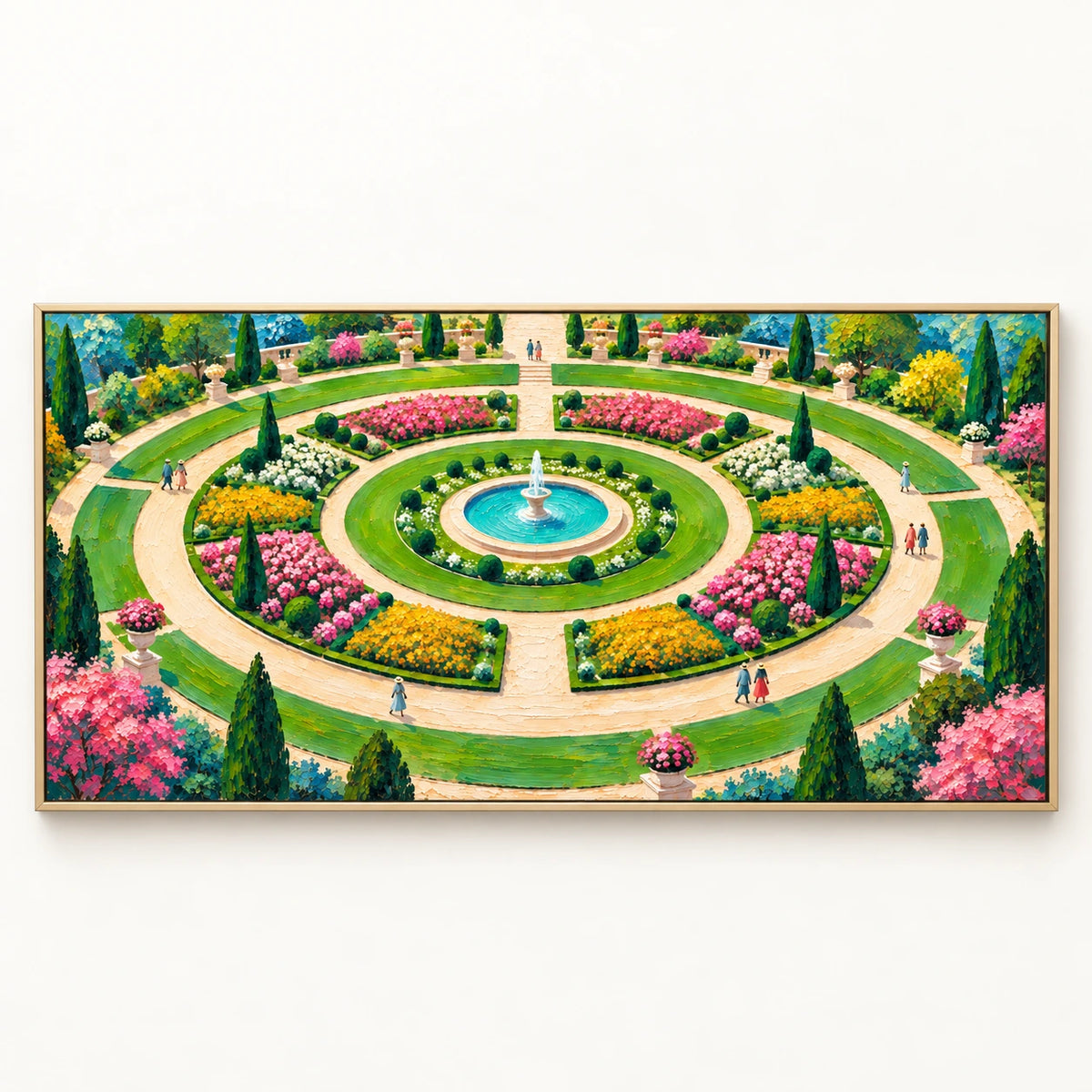 Circular Garden Fountain