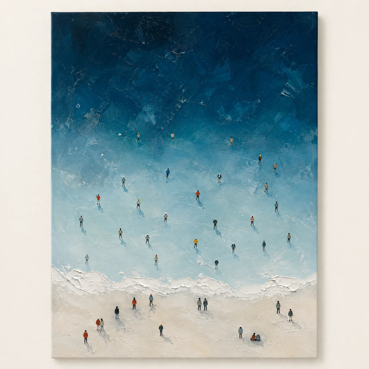 along the blue shore, artwork