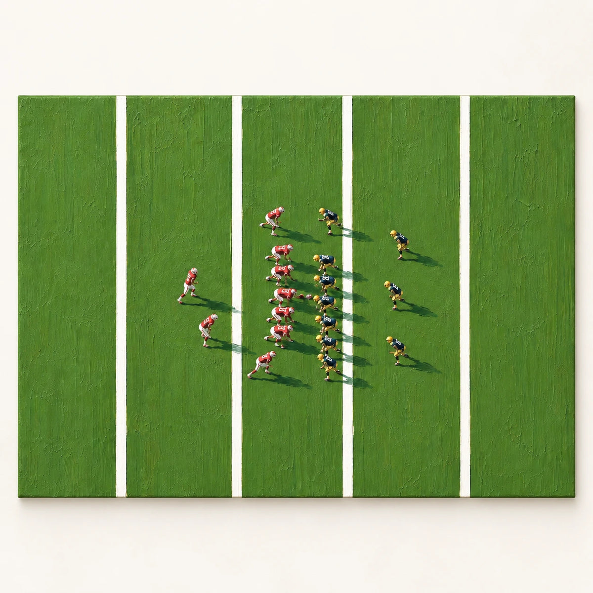 green field formation, artwork