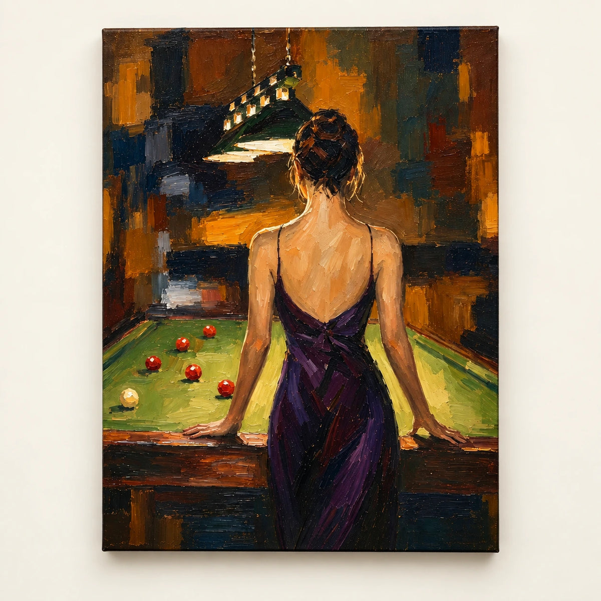 midnight billiards, artwork