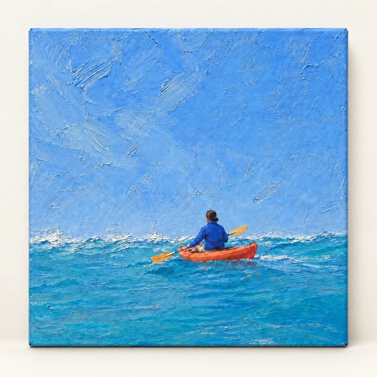 Hand-Painted Artwork | Coastal Kayak [noon:artwork]