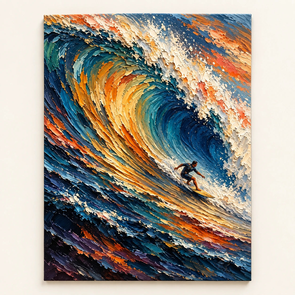 riding the blue break, artwork