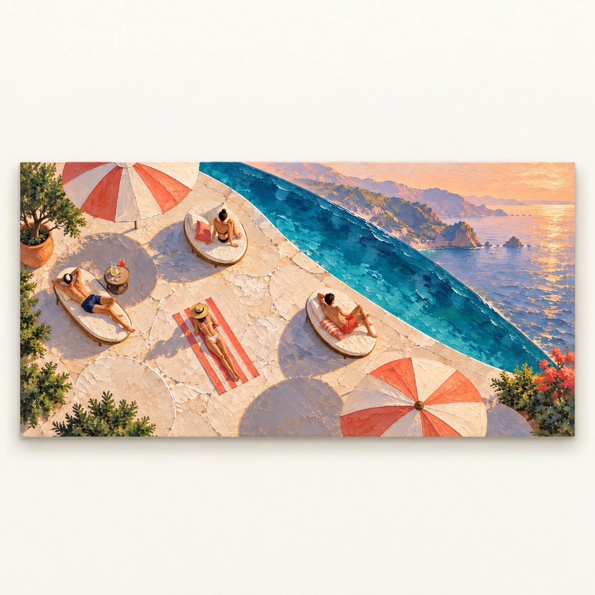 Coastal Terrace Escape [noon:artwork]