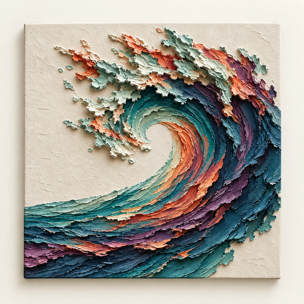Hand-Painted Artwork | Tidal Arc [noon:artwork]