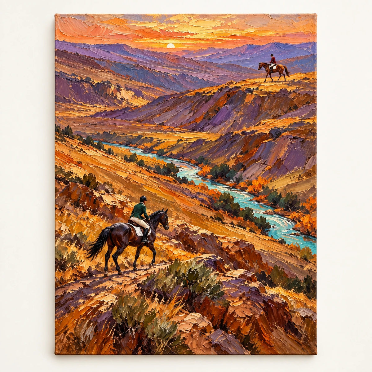Riders at Golden Valley [noon:artwork]