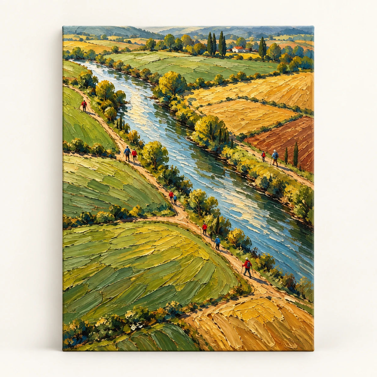 River Through Open Fields [noon:artwork]