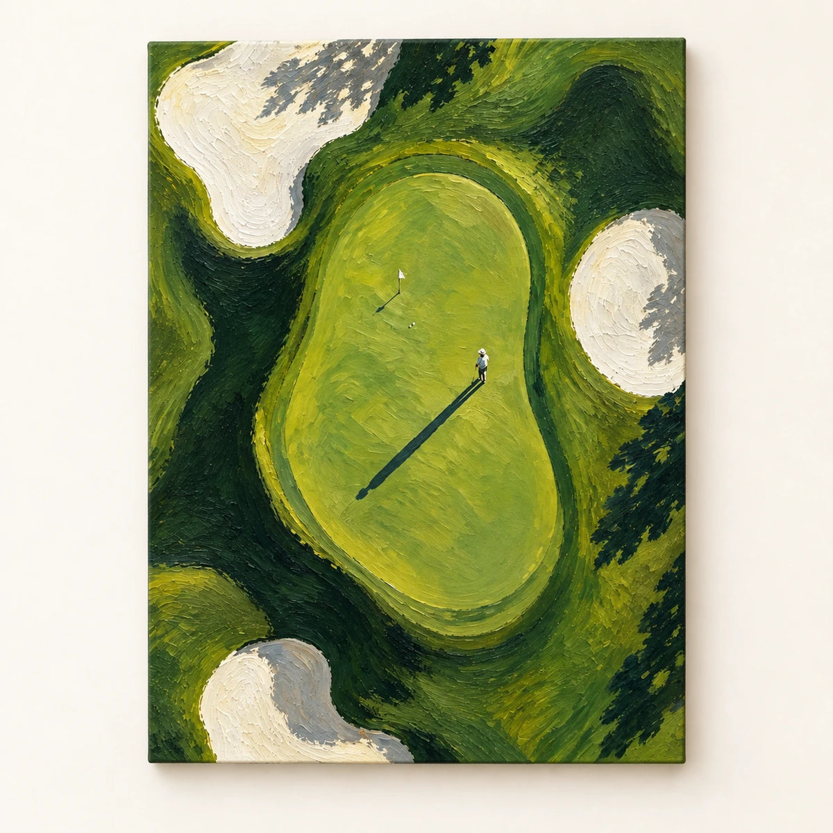 Hand-Painted Artwork | The Long Fairway [noon:artwork]