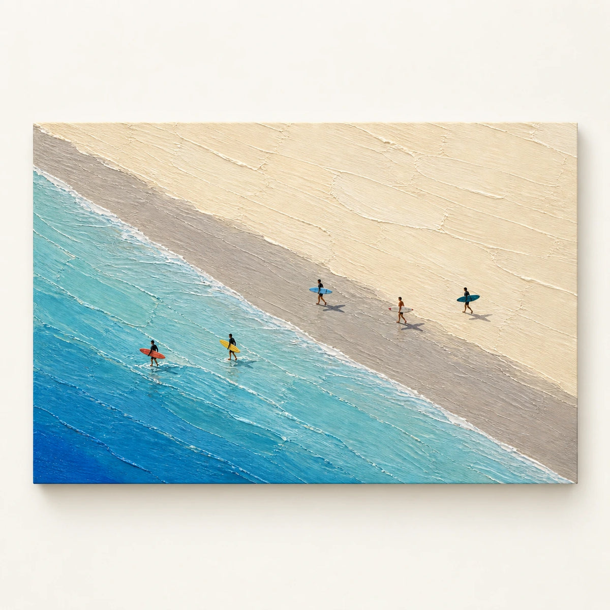walkers by the tide, artwork