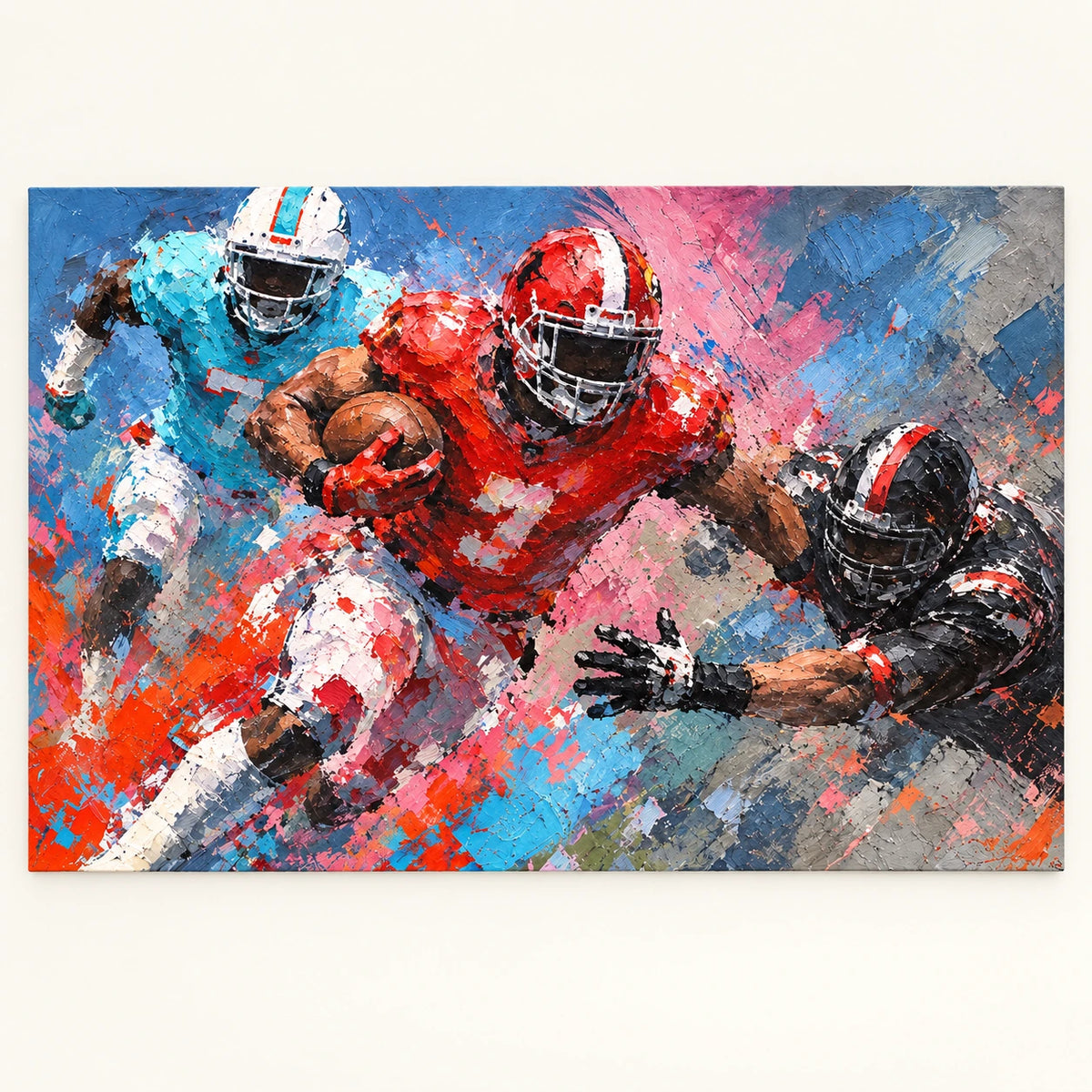 gridiron rush, artwork