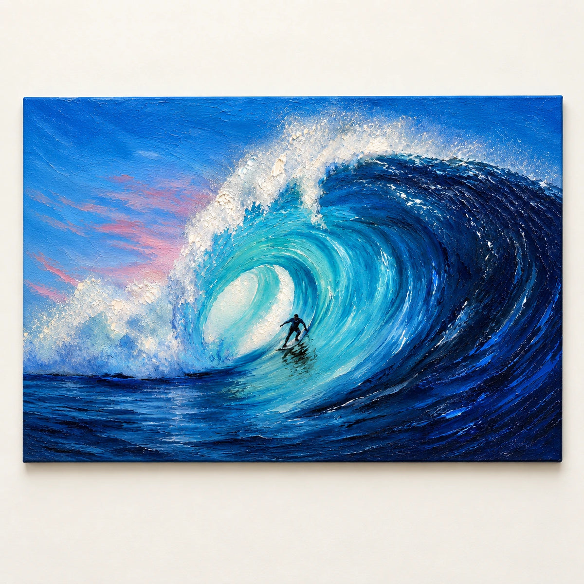 wave rider, artwork