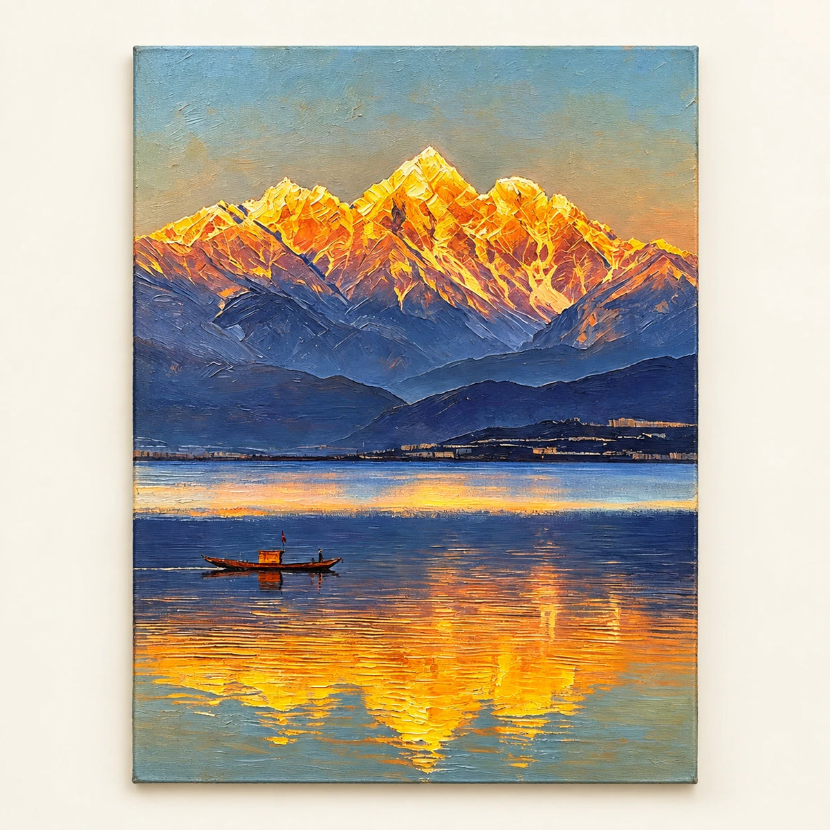 Golden Mountain Reflection [noon:artwork]