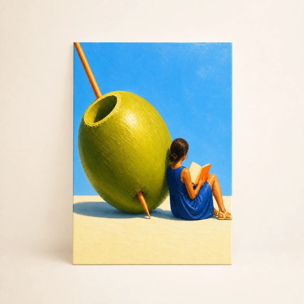 olive-side escape, artwork