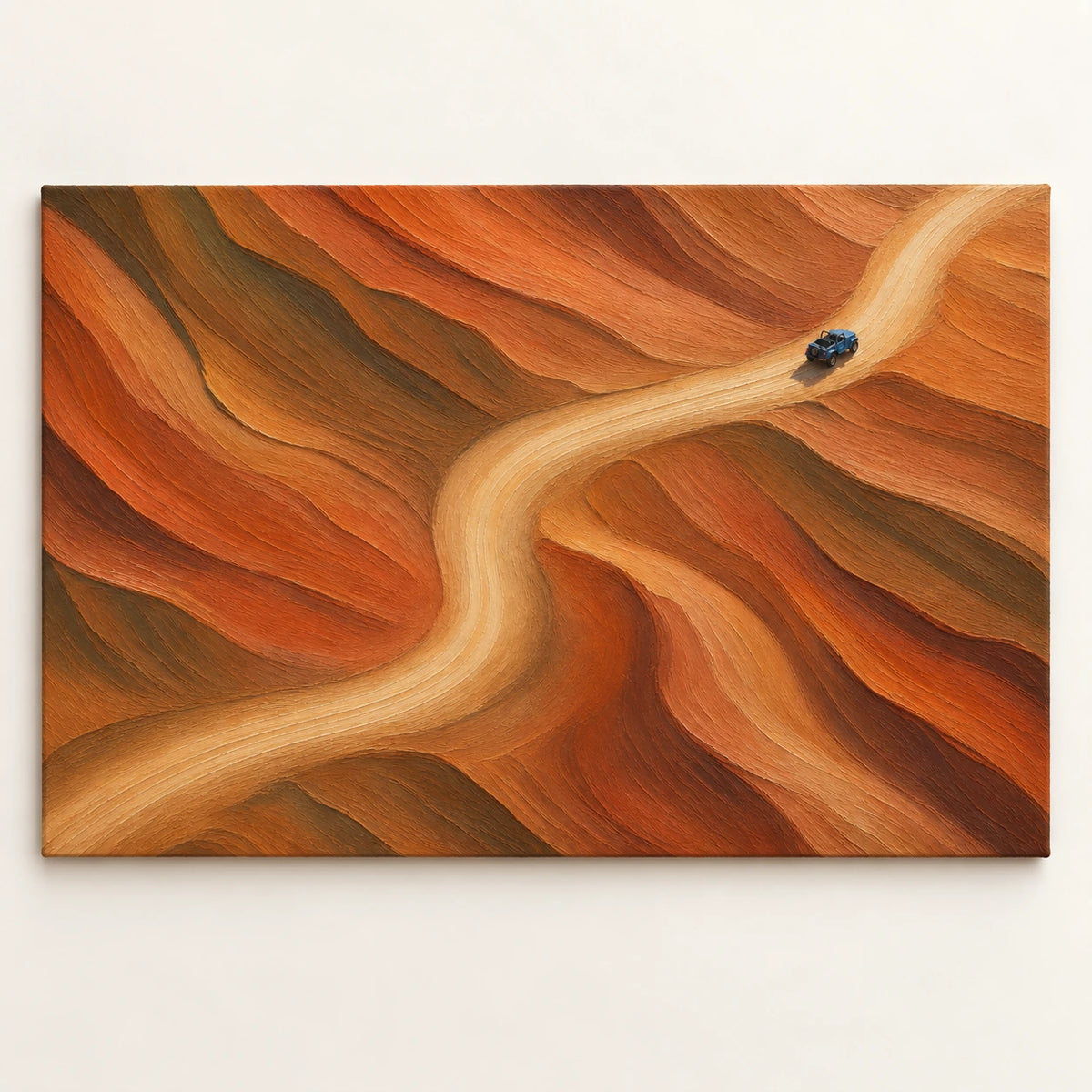 desert road ahead, artwork