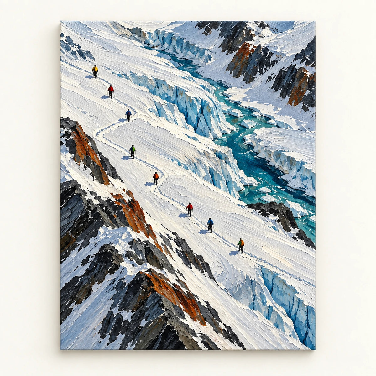 glacier passage, artwork
