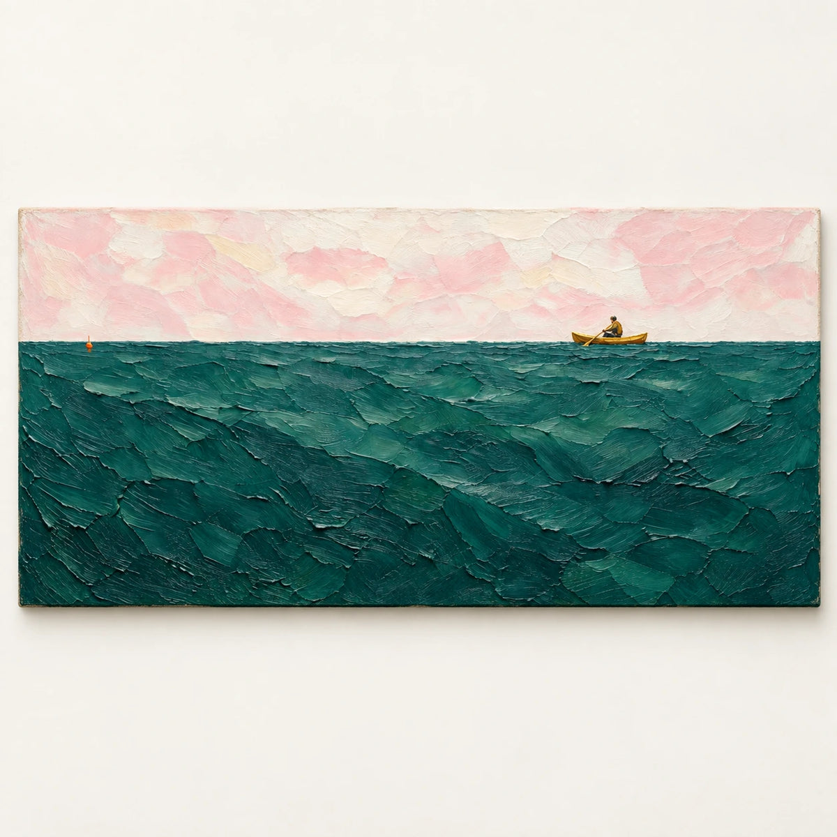 Hand-Painted Artwork | Open Water, Quiet Drif [noon:artwork]