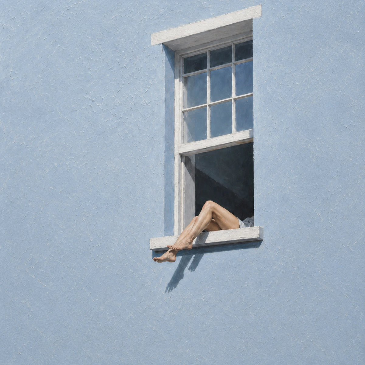 Hand-Painted Artwork | Barefoot Afternoon [noon:detail:composition]