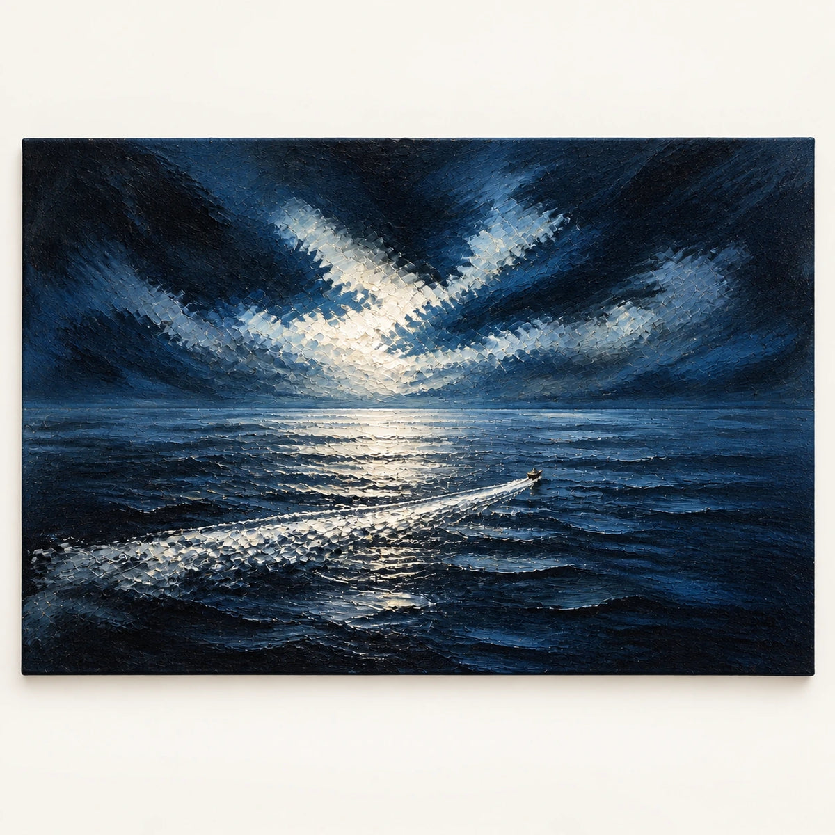 moonlit wake, artwork