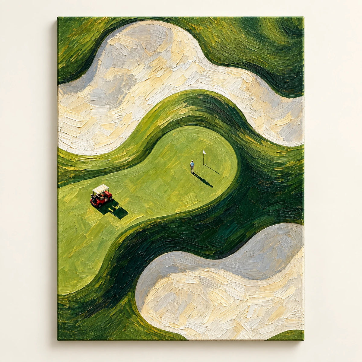 fairway in motion, artwork