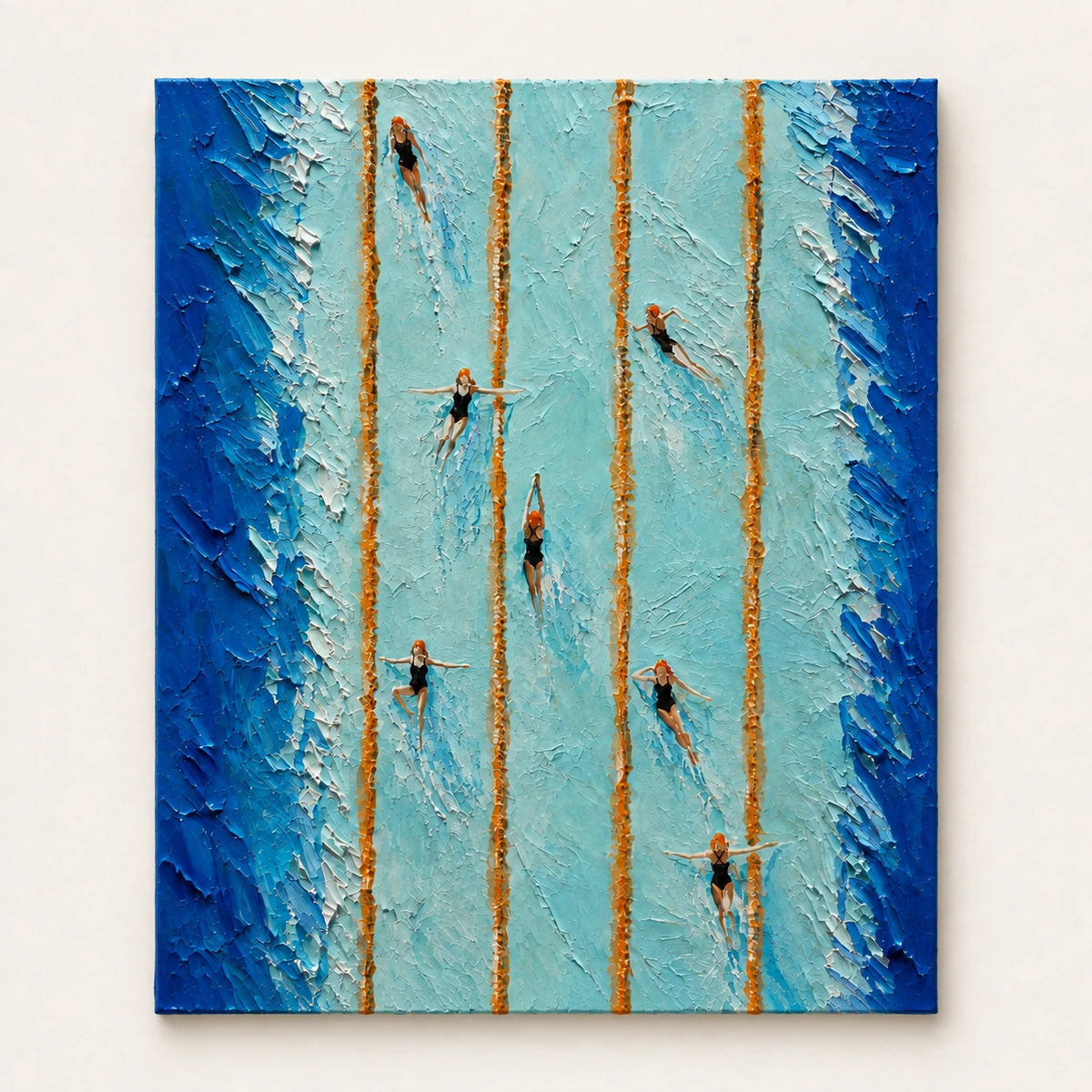 poolside freestyle, artwork