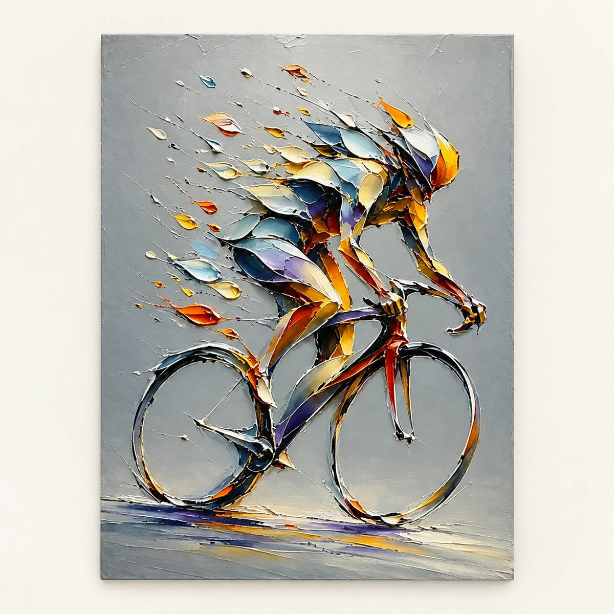 chromatic bicycle ride, artwork