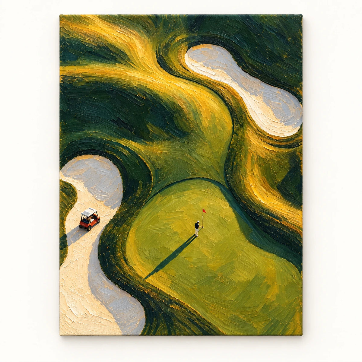 Hand-Painted Artwork | Fairway Drif [noon:artwork]