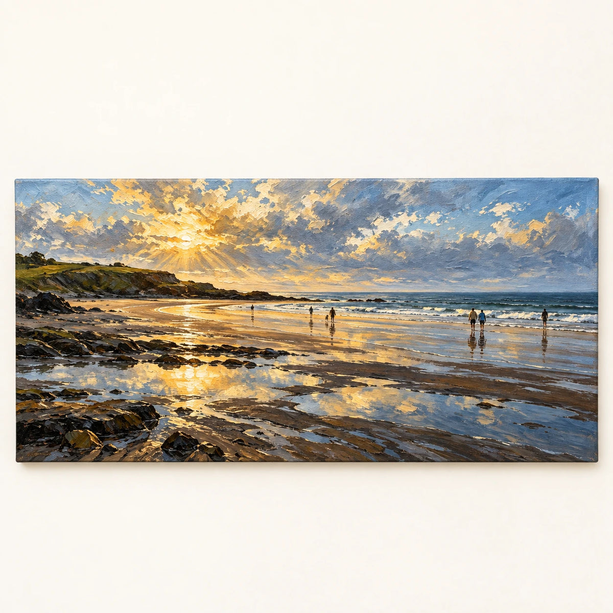 Golden Tide at Dusk [noon:artwork]