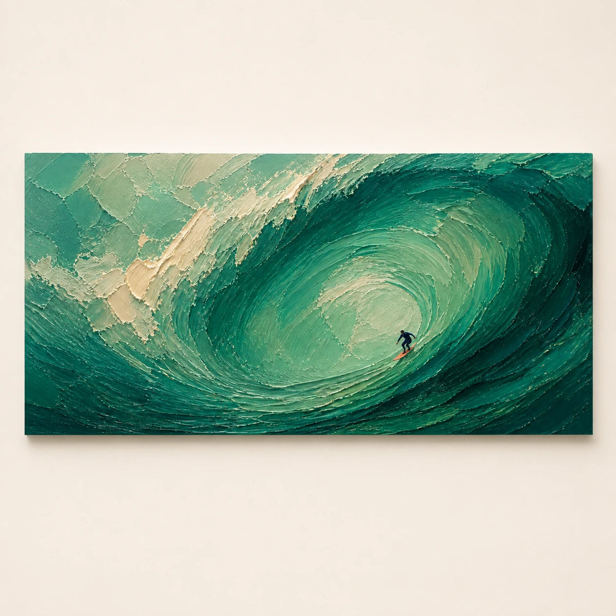 inside the green wave, artwork
