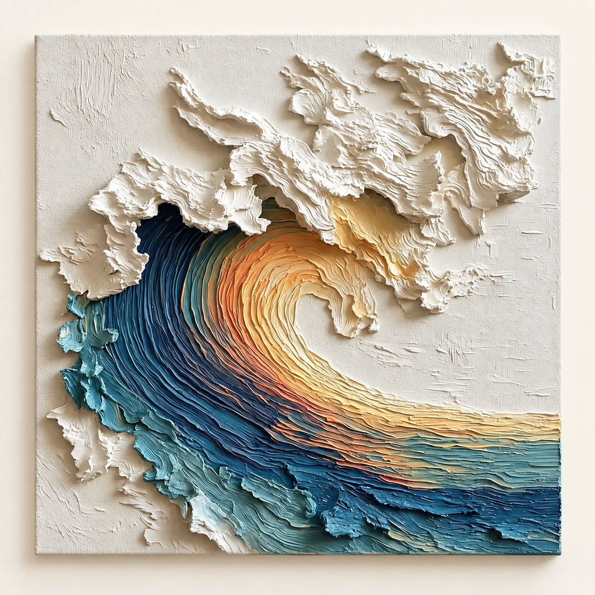 Hand-Painted Artwork | Amber Tide [noon:artwork]