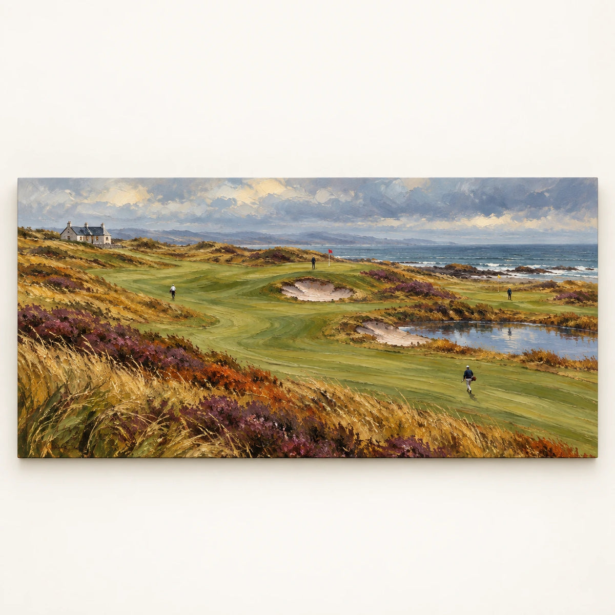 wild coast golf links, artwork