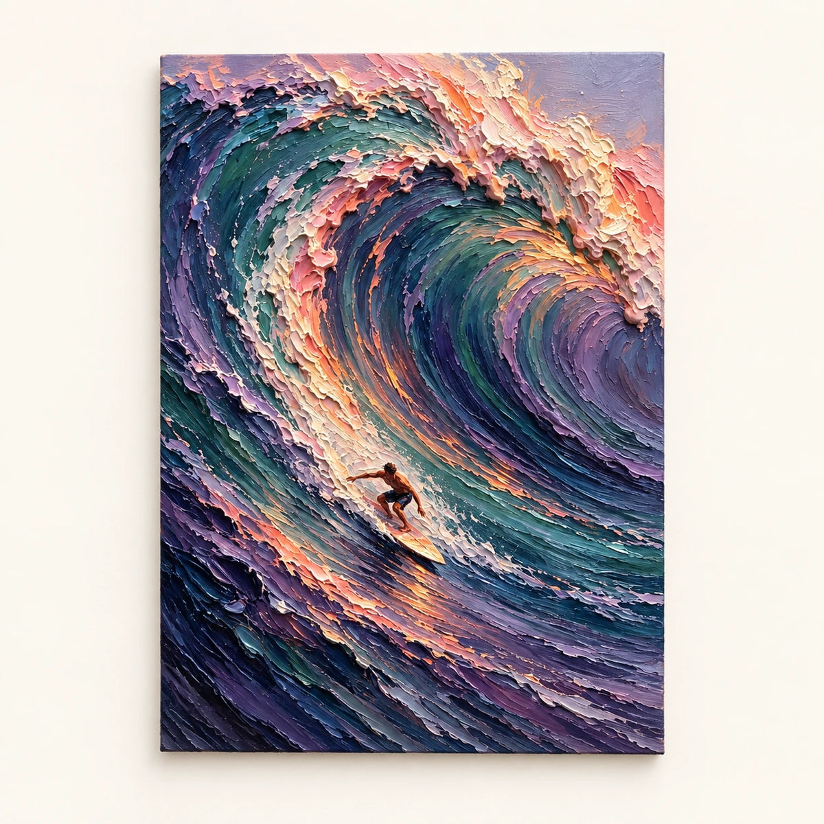 Hand-Painted Artwork | Pastel Breake [noon:artwork]