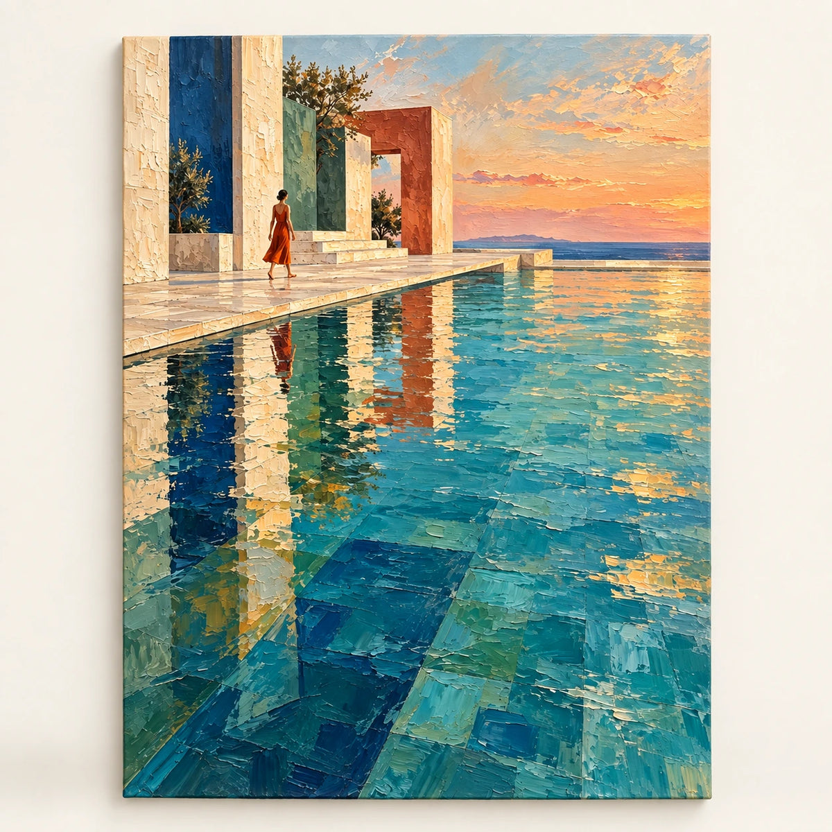 Poolside at the Open Sea [noon:artwork]