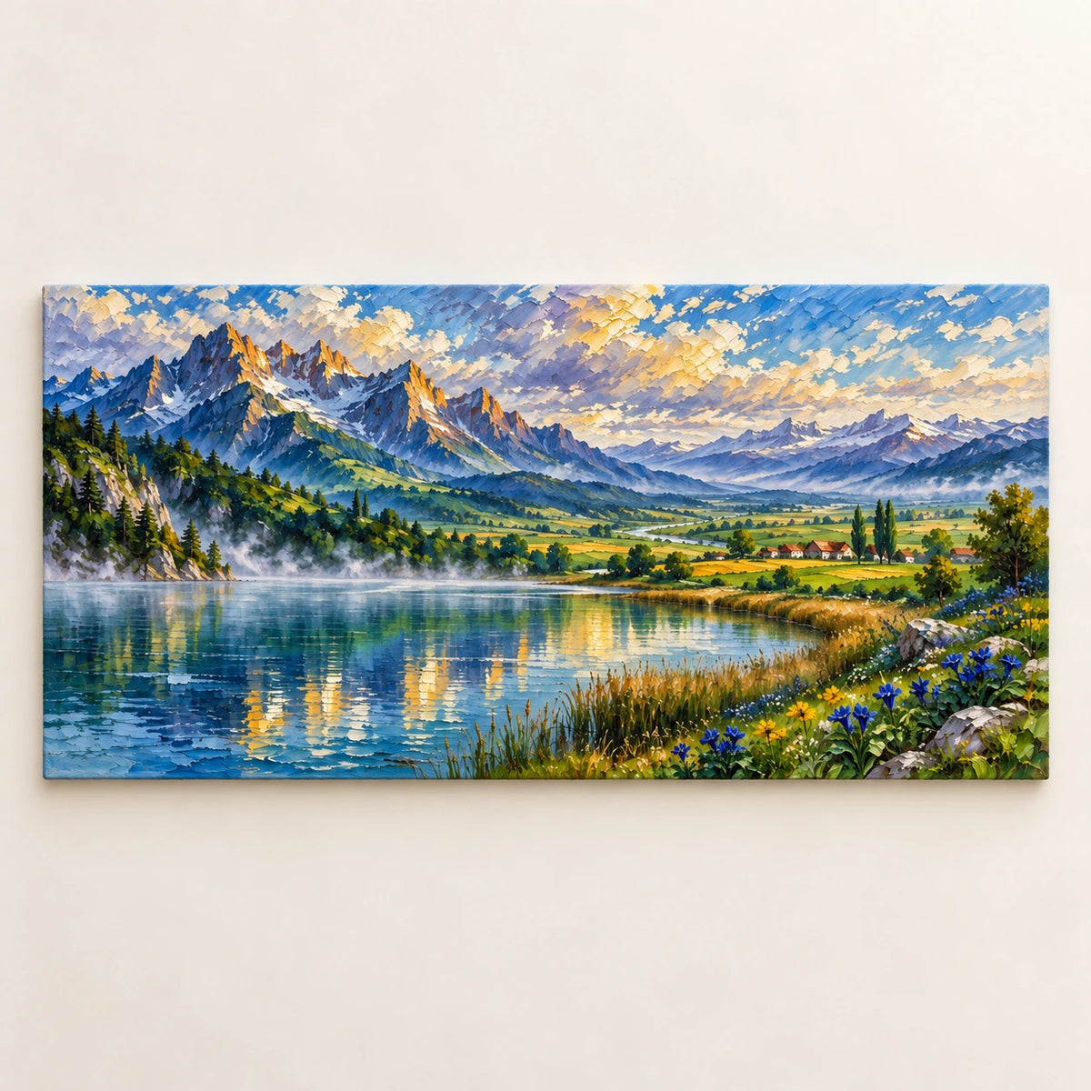 Mountain Lake Valley [noon:artwork]