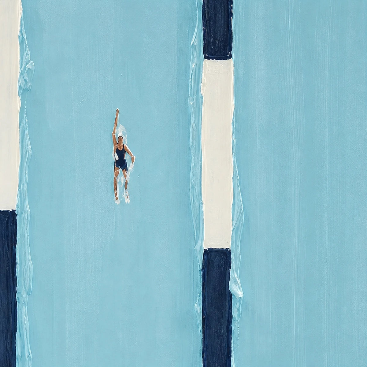 between the lanes, paint texture